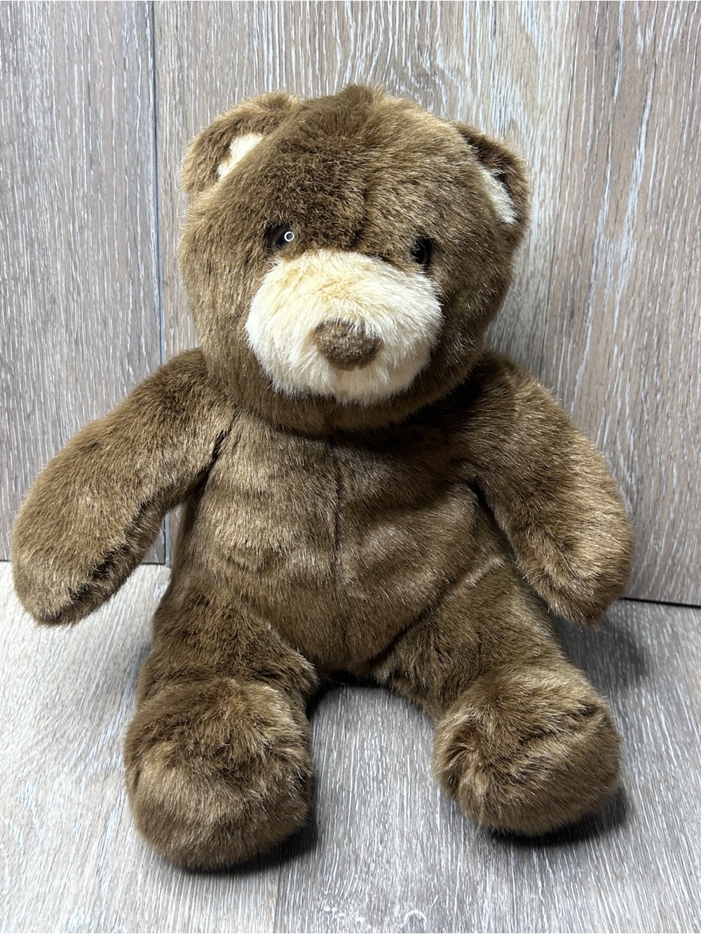 Build‑A‑Bear Brown Plush Teddy Bear • Stuffed With Love • 12” Soft Cuddly Toy